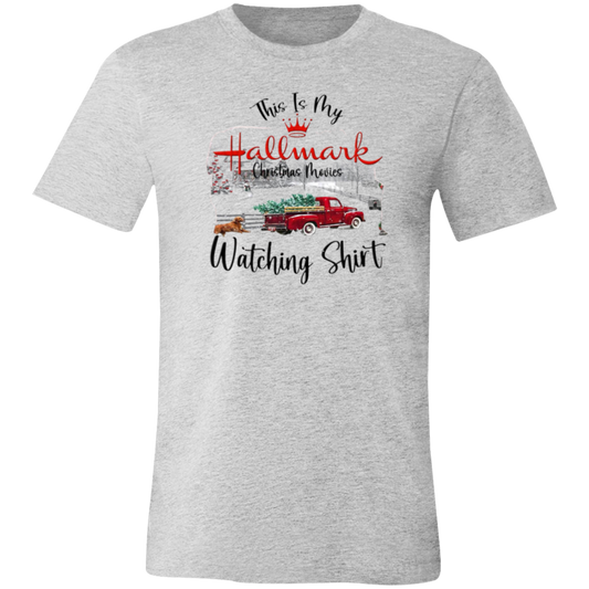 My Movie Watching Shirt (1) Unisex Jersey Short-Sleeve T-Shirt