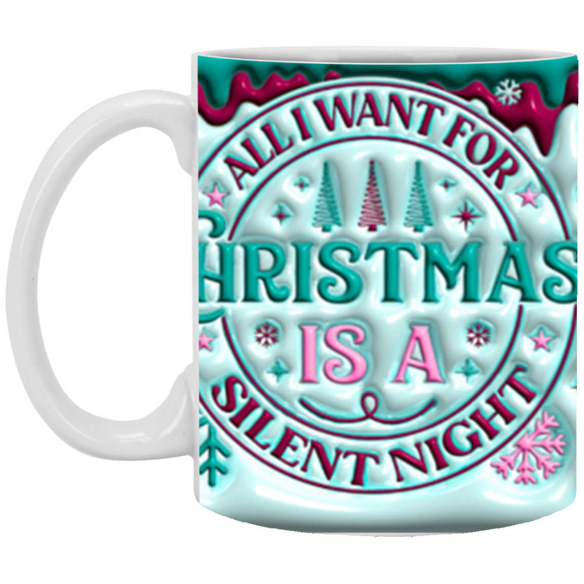 All I Want For Christmas XP8434 11oz White Mug