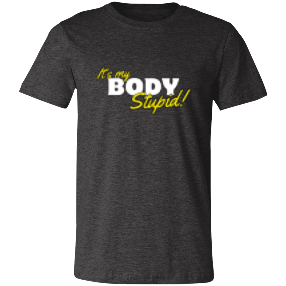 It's the Body White 3001C Unisex Jersey Short-Sleeve T-Shirt