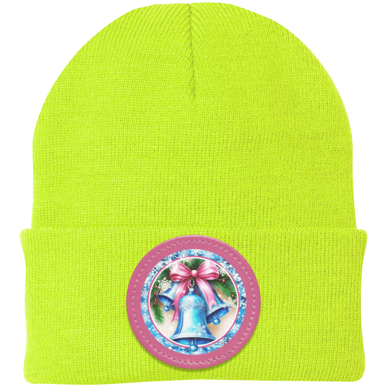 Pastel Bells (1) Knit Cap - Patch