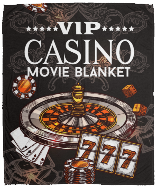 VIP CASINO MOVIE BLANKET-Cozy Plush Fleece Blanket - 50x60