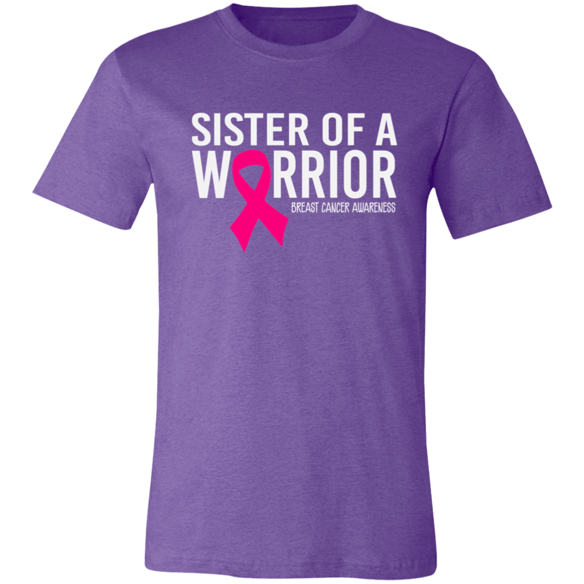 Sister Of A Warrior  Unisex Jersey Short-Sleeve T-Shirt