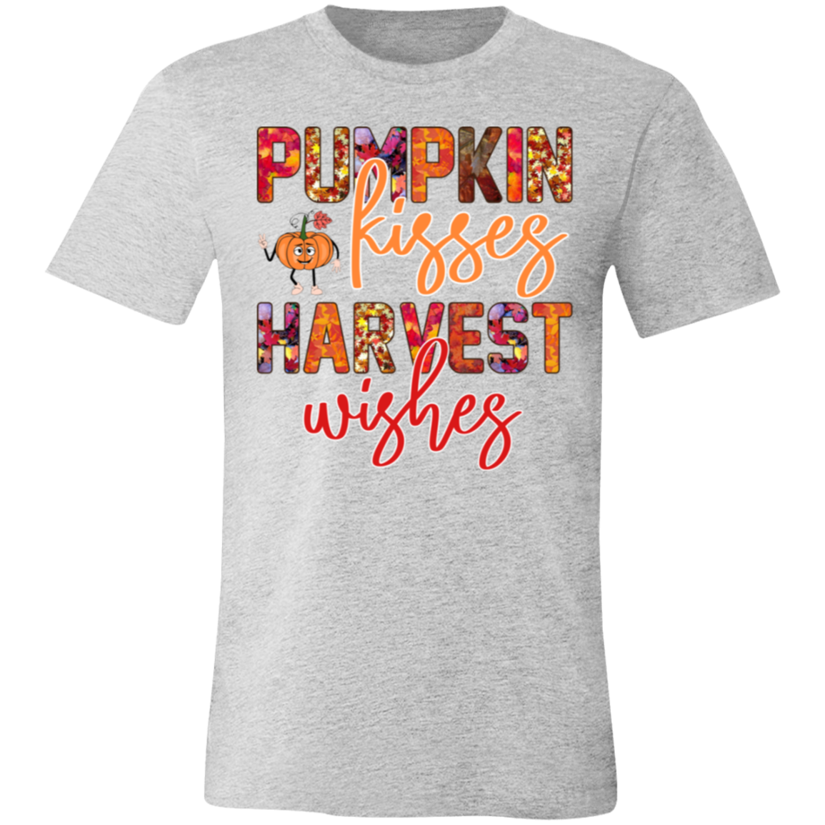 Everything Pumpkin Kiss - Unisex Jersey Short-Sleeve T-Shirt