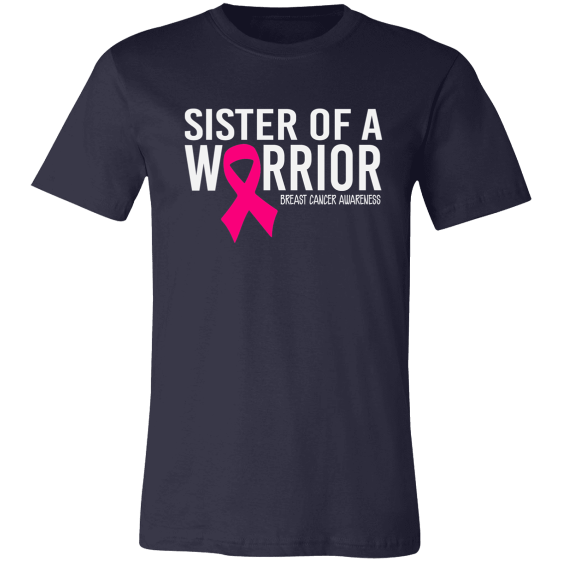 Sister Of A Warrior  Unisex Jersey Short-Sleeve T-Shirt