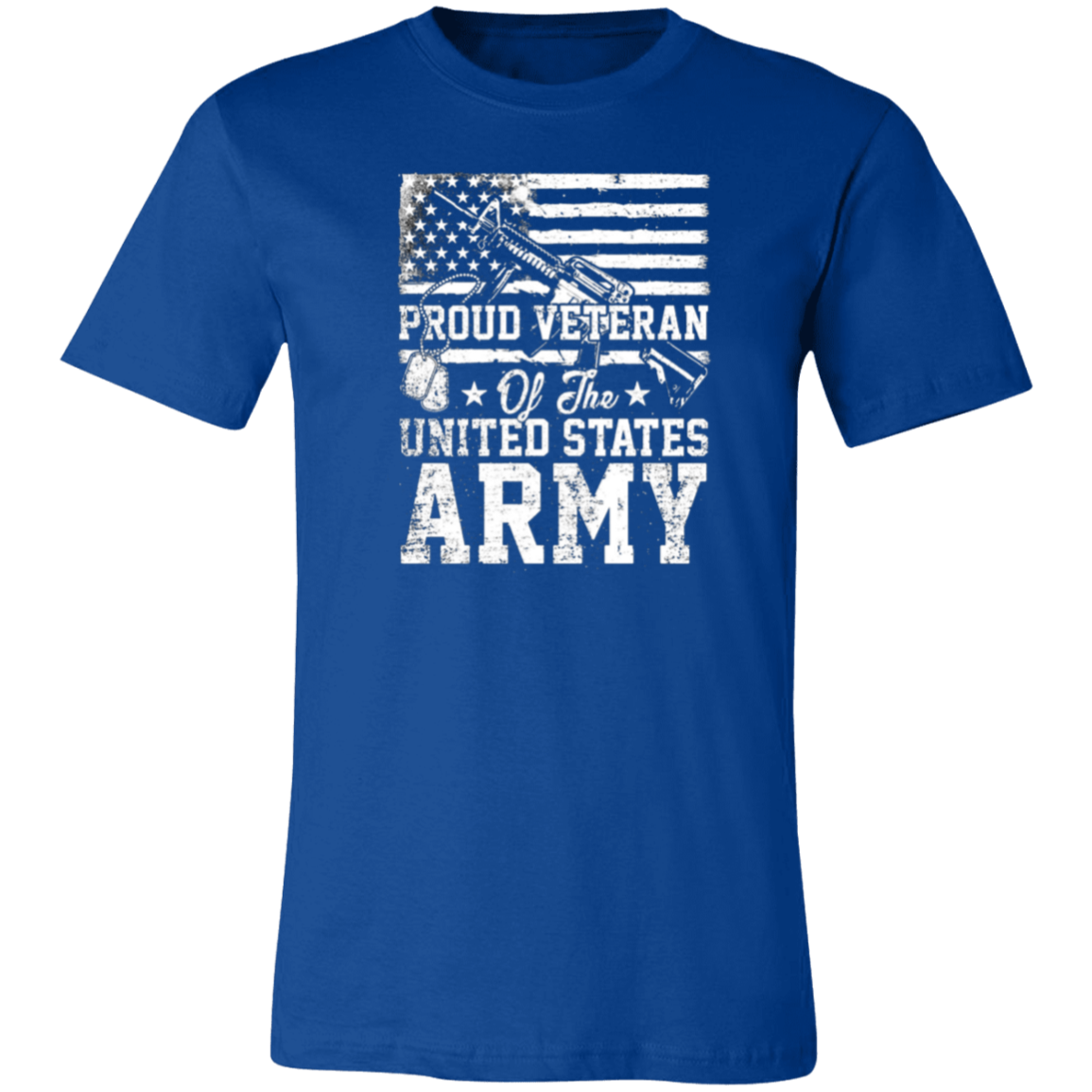 Proud Veteran (2) Unisex Jersey Short-Sleeve T-Shirt