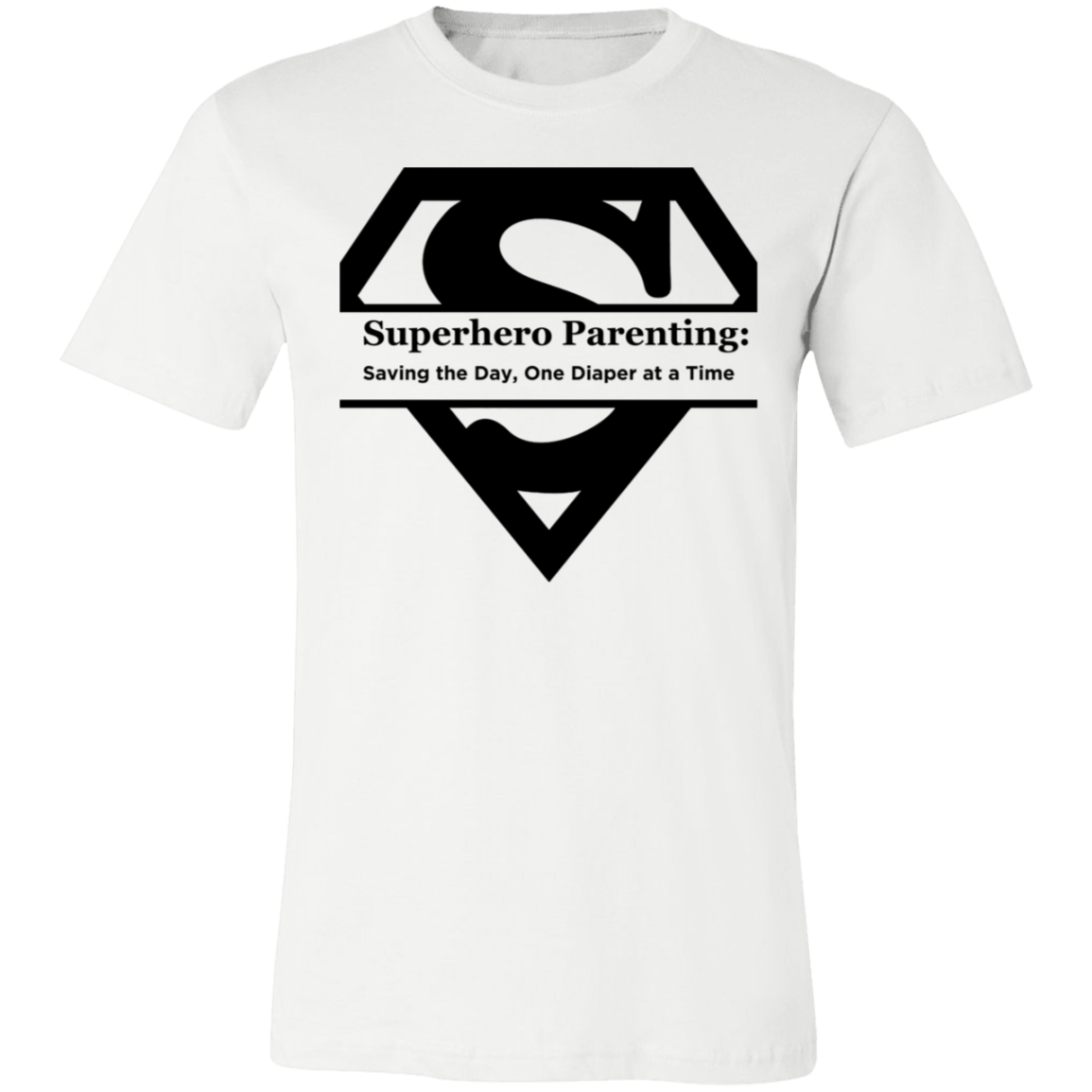 Superhero Parenting: Saving the Day Unisex Jersey Short-Sleeve T-Shirt