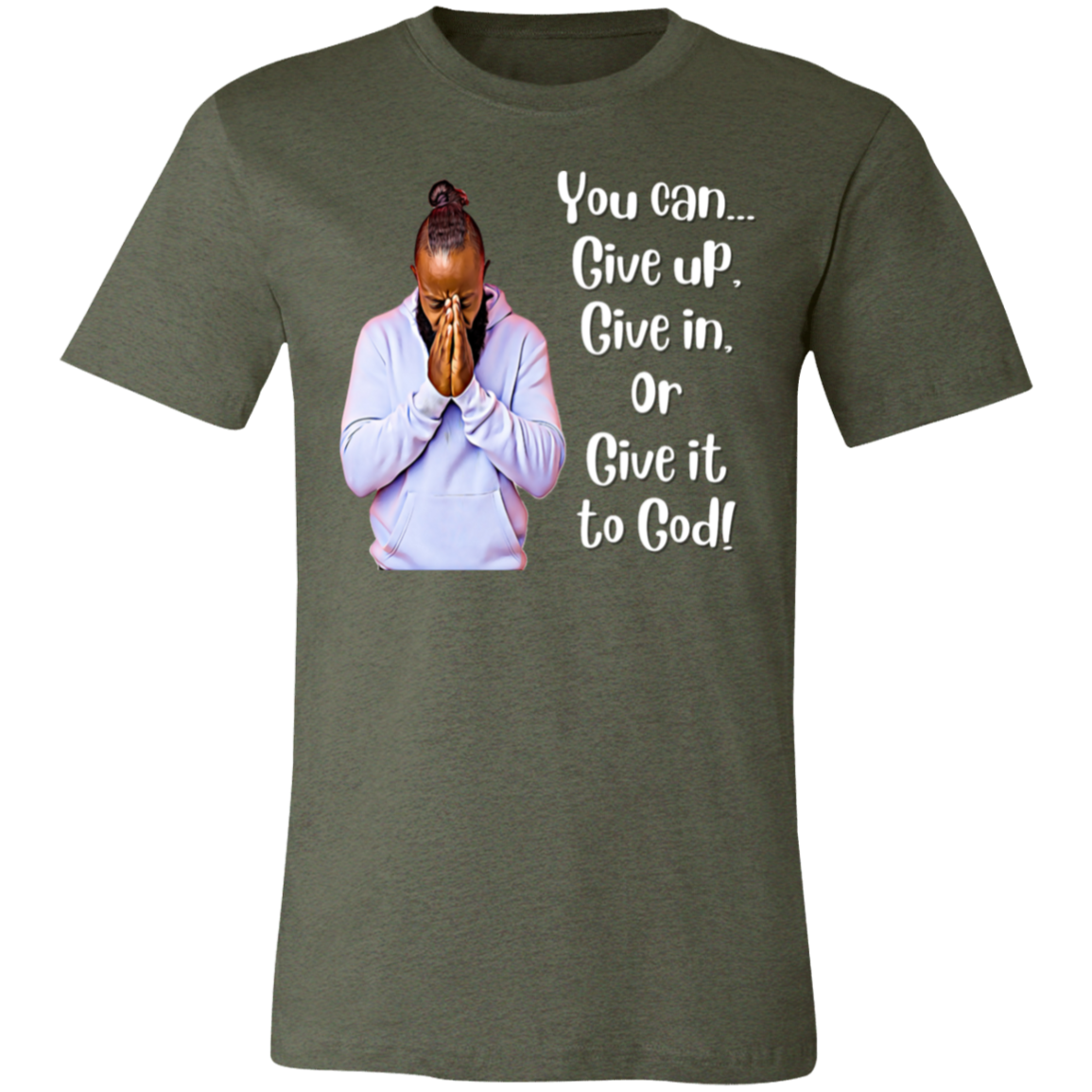 Copy of Add a little bit of body text - 2024-01-20T015150.907 You can Give it to God! 3M Unisex Jersey Short-Sleeve T-Shirt