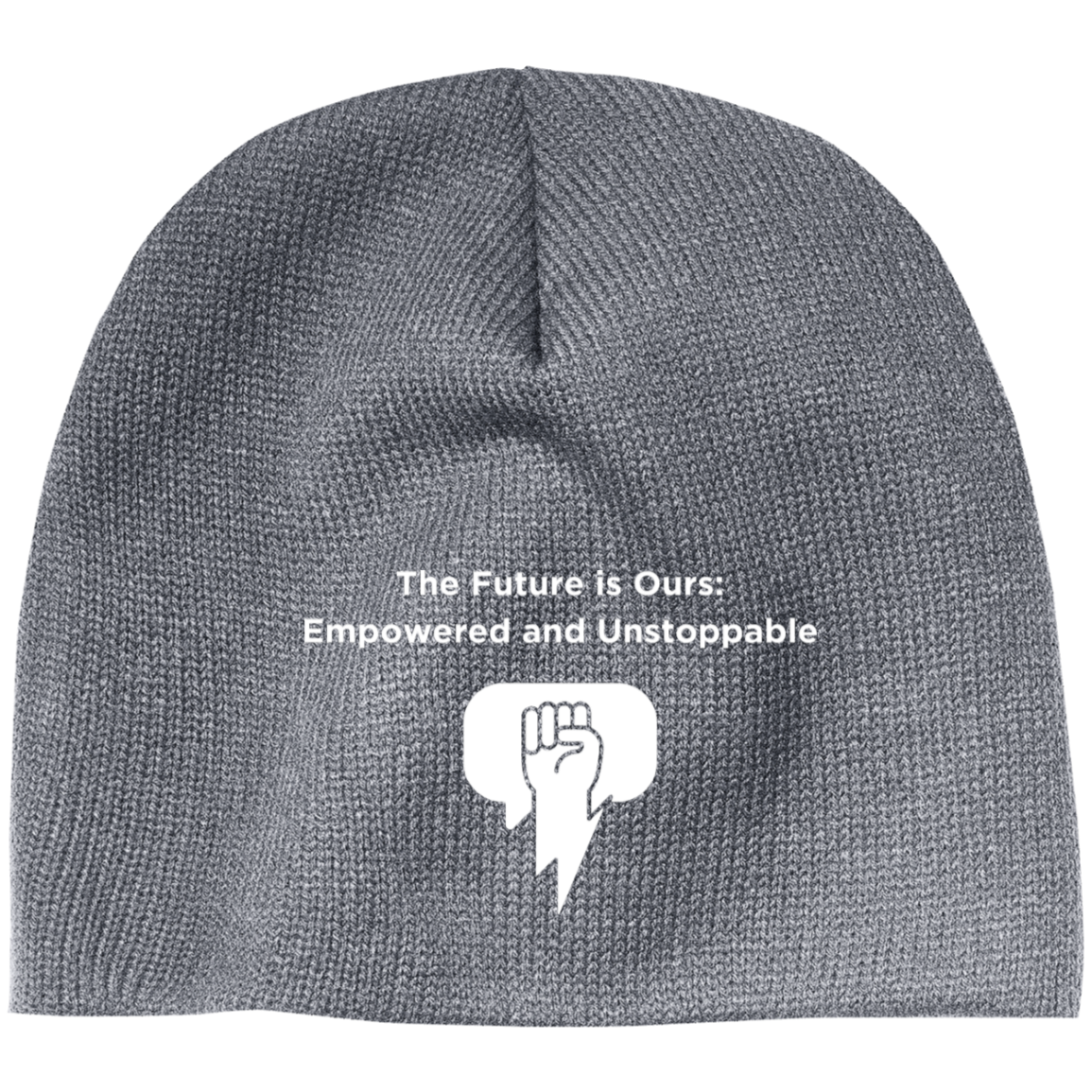 The Future is Ours 2 Embroidered 100% Acrylic Beanie