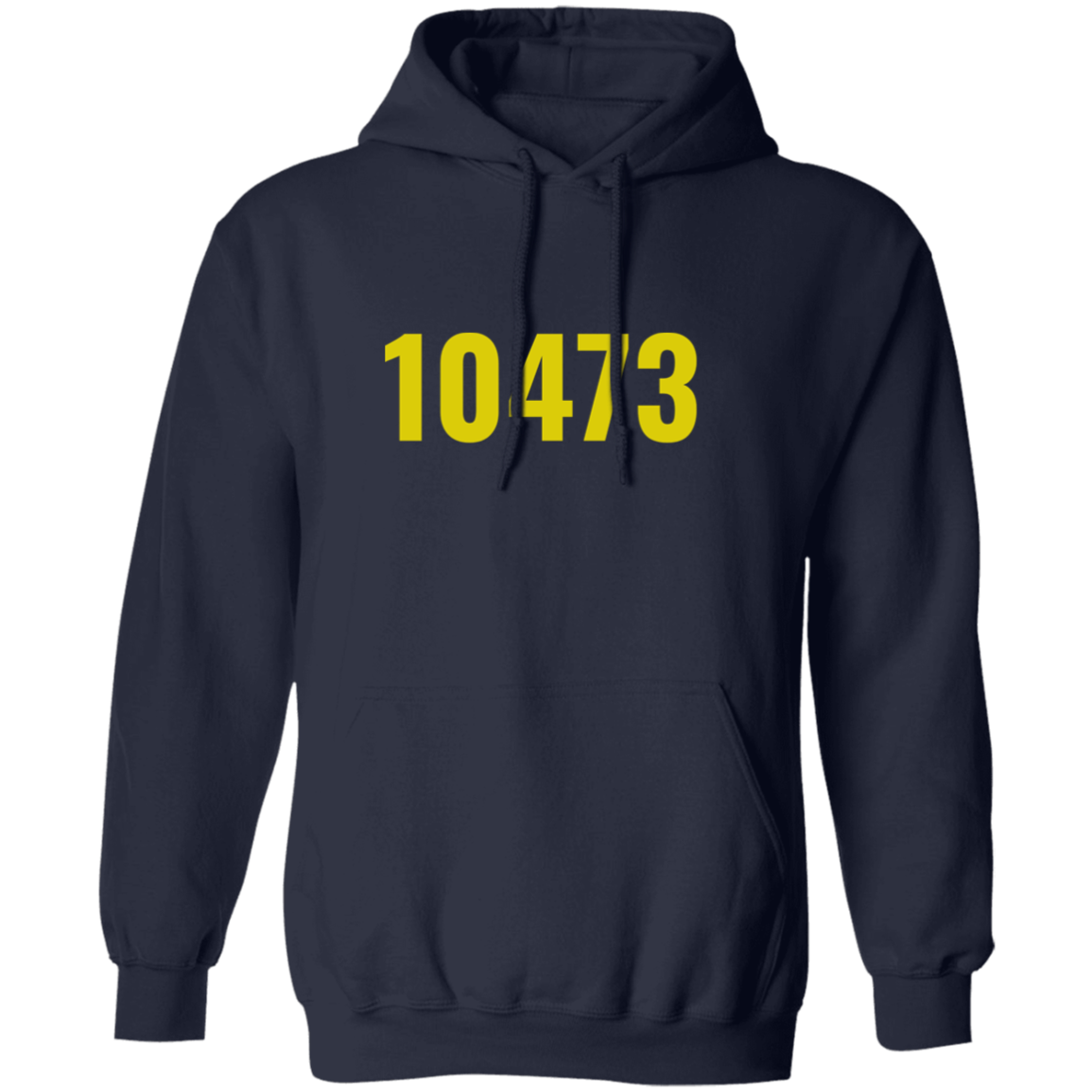 Zip Code 10473 Pullover Hoodie (1)