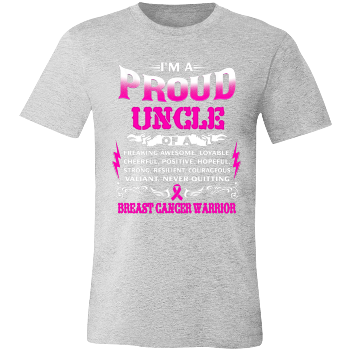 Proud Uncle Unisex Jersey Short-Sleeve T-Shirt