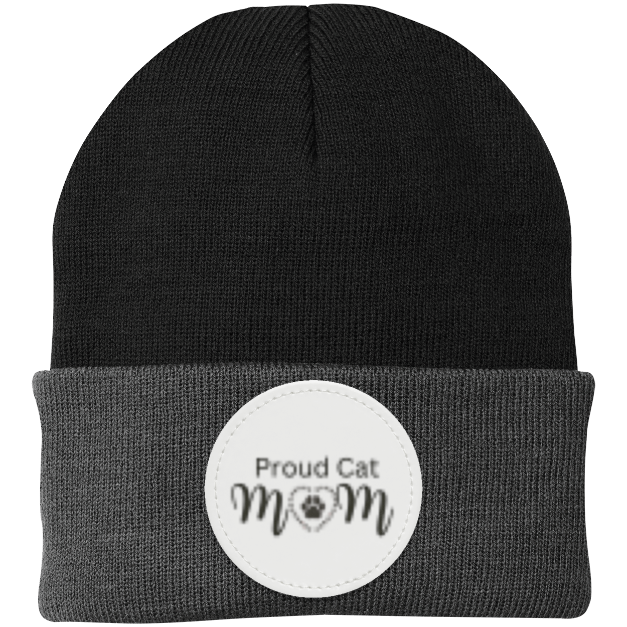 Proud Cat Mom CP90 Knit Cap - Patch 1