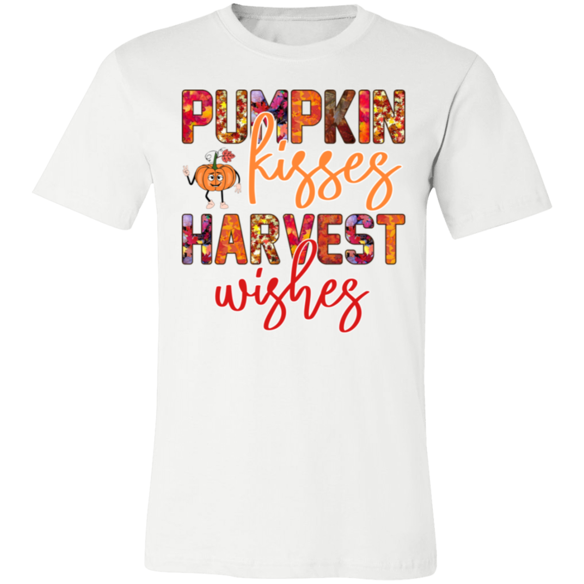 Everything Pumpkin Kiss - Unisex Jersey Short-Sleeve T-Shirt