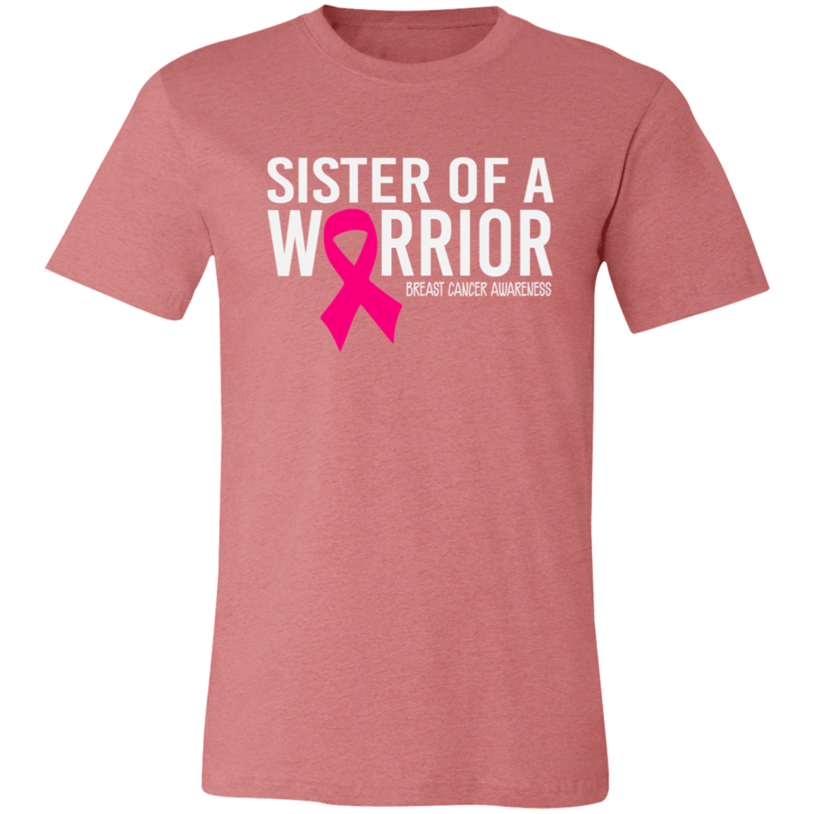 Sister Of A Warrior  Unisex Jersey Short-Sleeve T-Shirt