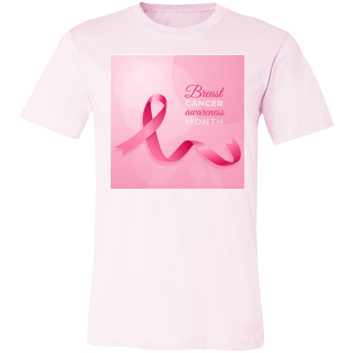 Breast Cancer Awareness Month Unisex Jersey Short-Sleeve T-Shirt.