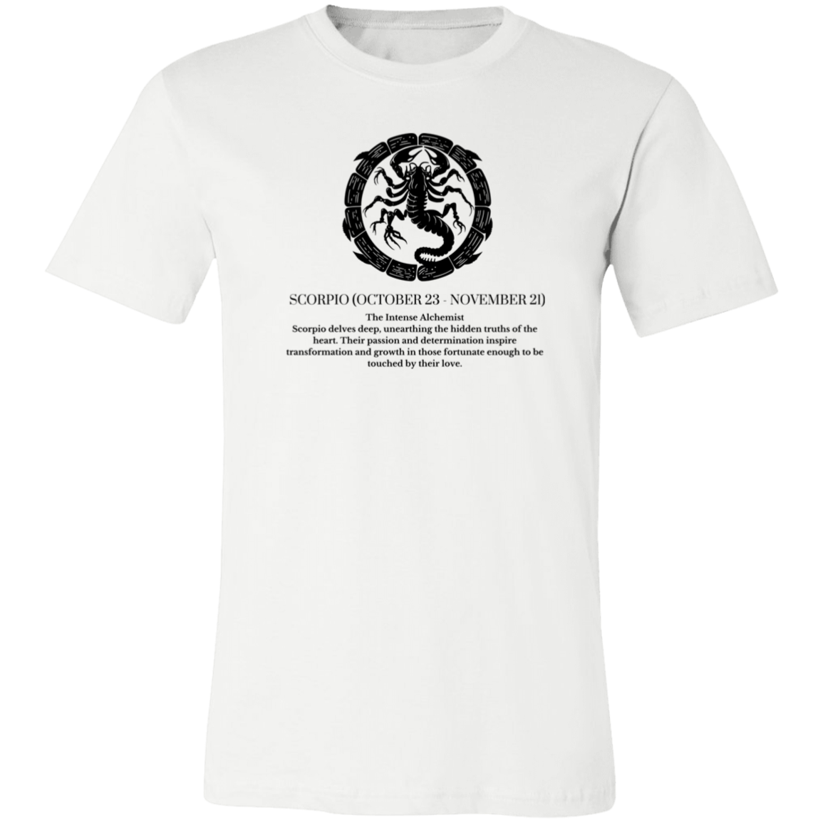 Zodiac Scorpio Unisex Jersey Short-Sleeve T-Shirt