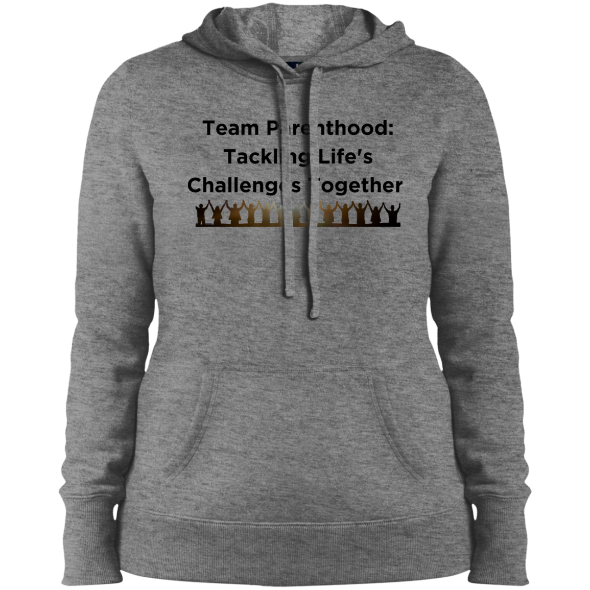 Team Parenthood 1 Ladies' Pullover Hooded Sweatshirt