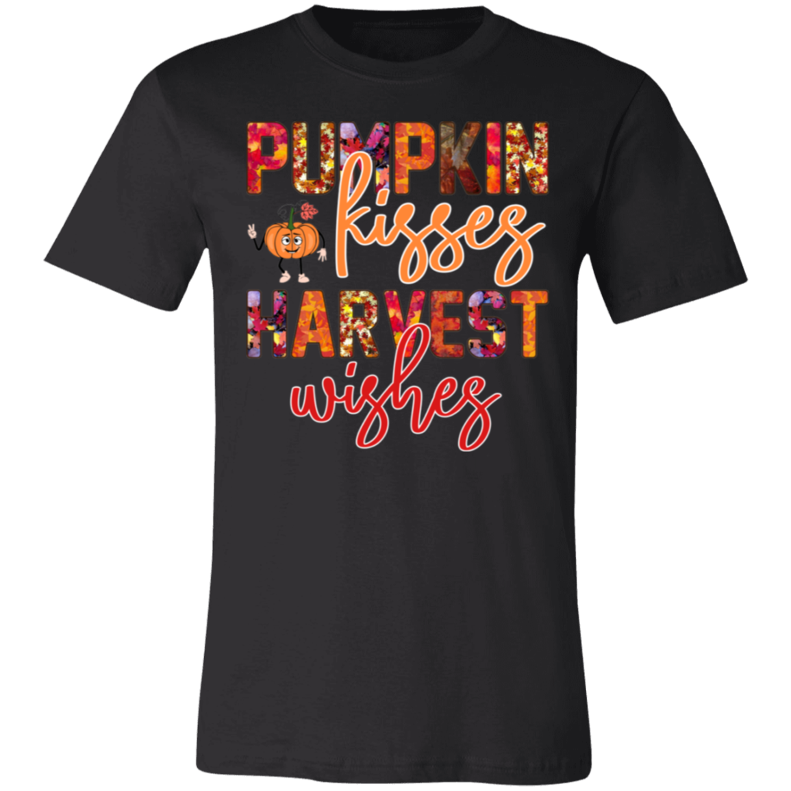 Everything Pumpkin Kiss - Unisex Jersey Short-Sleeve T-Shirt