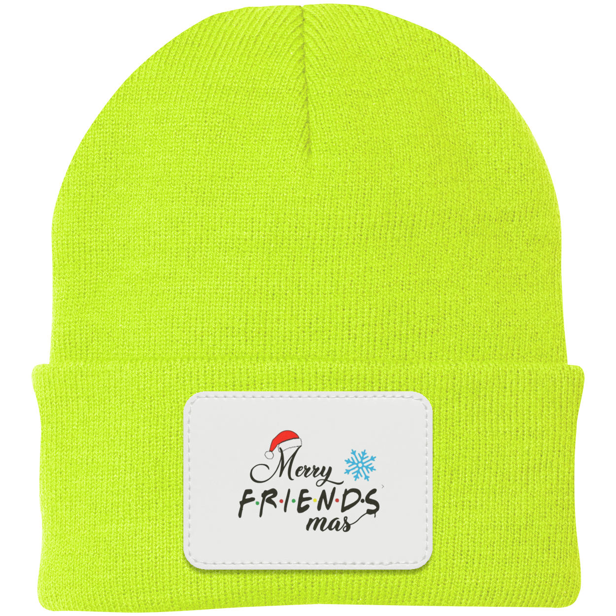 Merry Friendsmas  Knit Cap - Patch