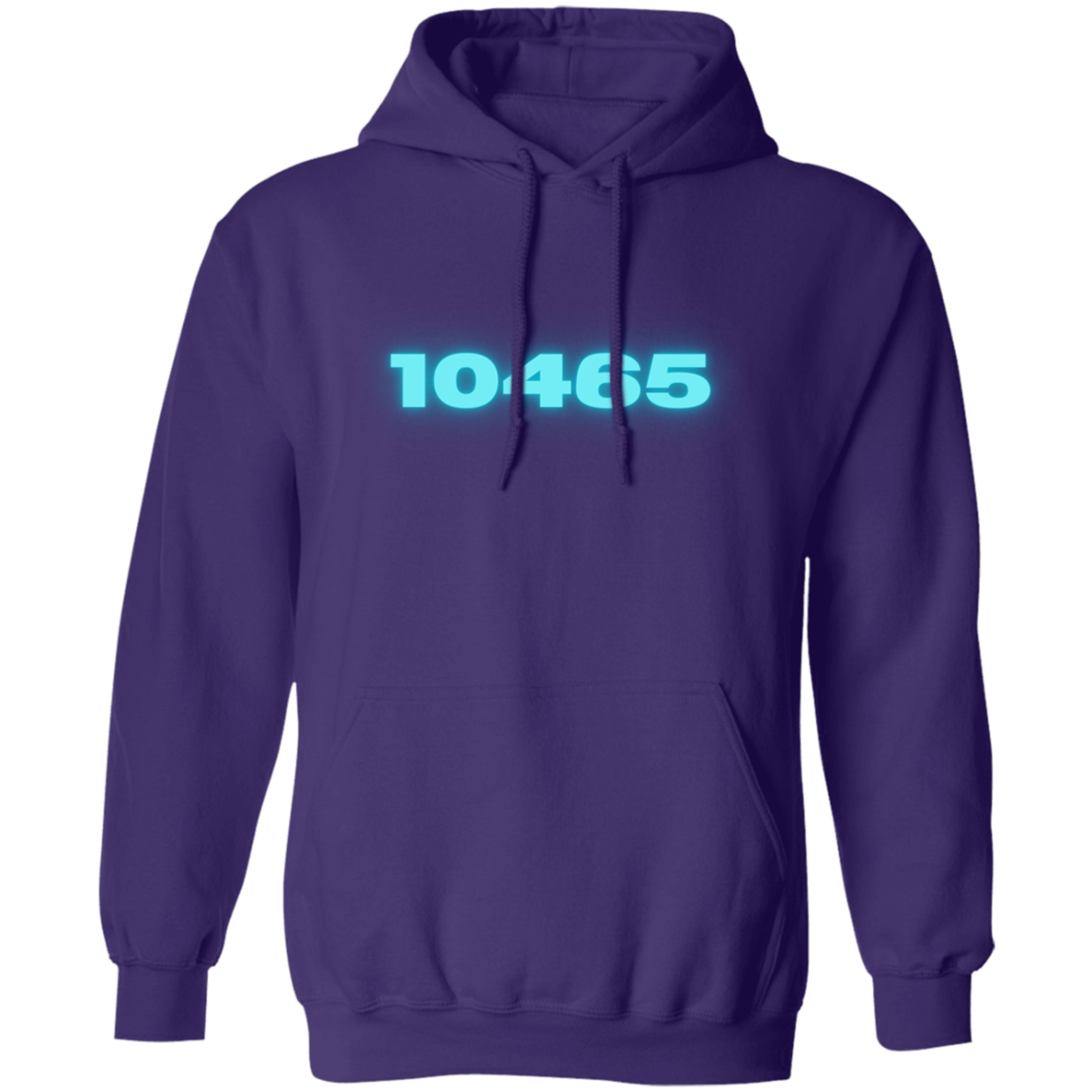 Zip Code 10465 Pullover Hoodie (3)