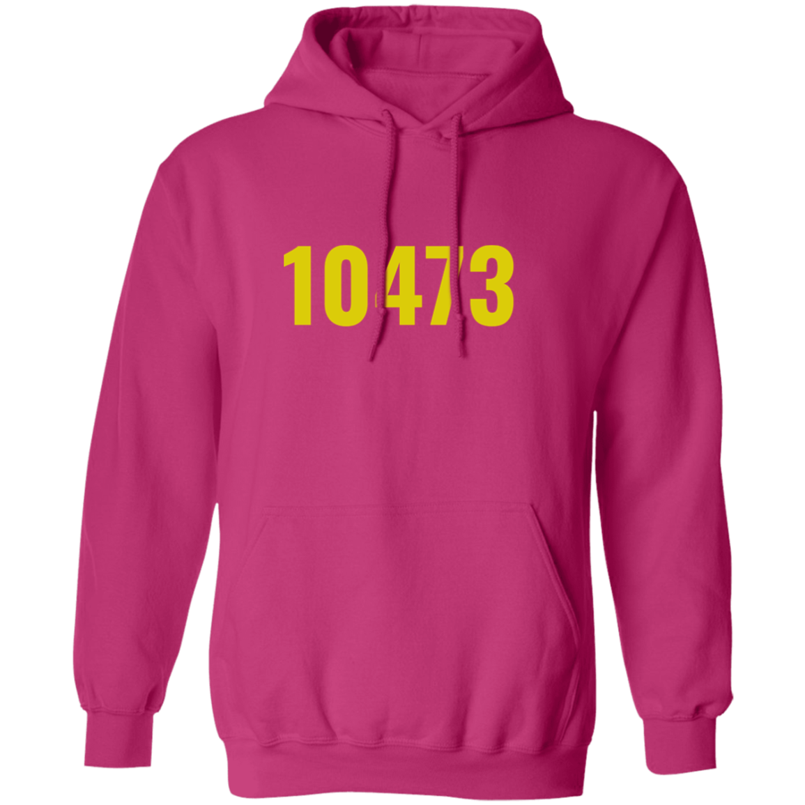 Zip Code 10473 Pullover Hoodie (1)