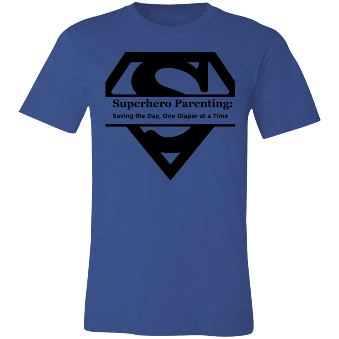 Superhero Parenting: Saving the Day Unisex Jersey Short-Sleeve T-Shirt