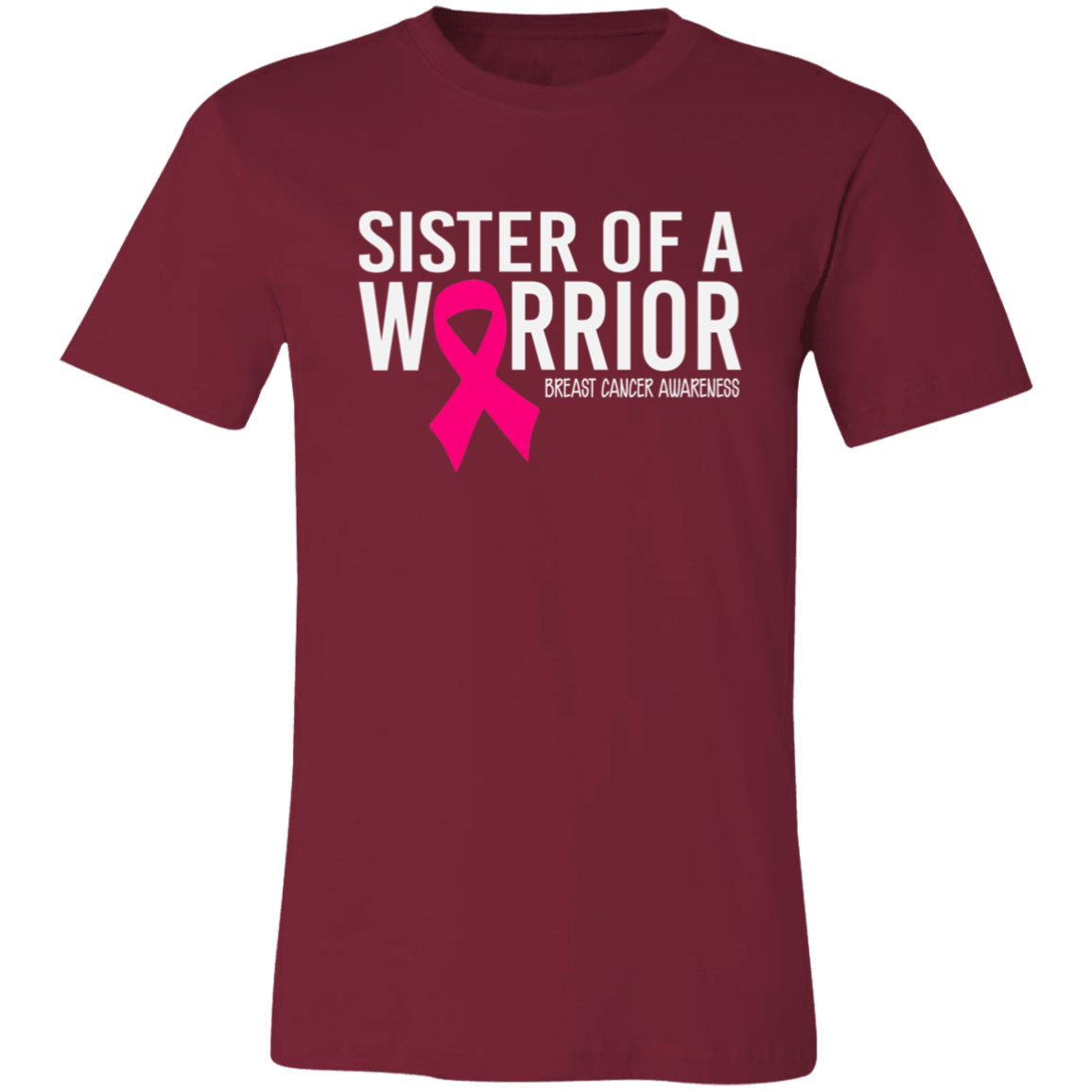 Sister Of A Warrior  Unisex Jersey Short-Sleeve T-Shirt