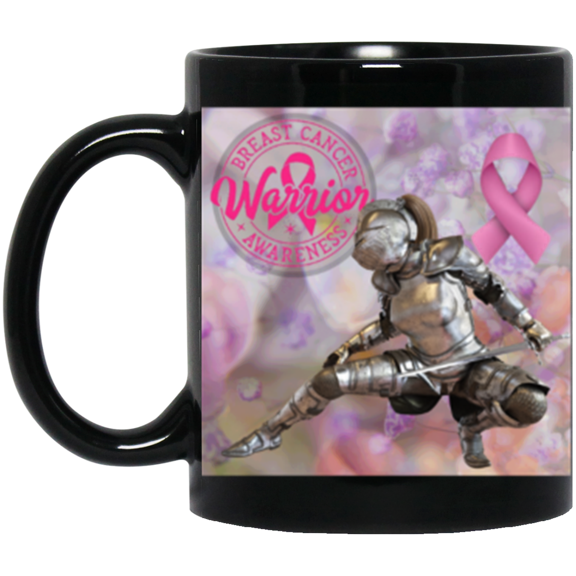 Warrior BCA (1)  11 oz. Black Mug