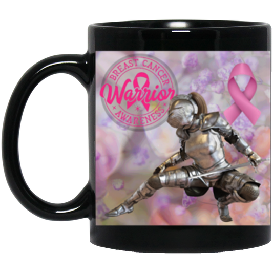 Warrior BCA (1)  11 oz. Black Mug