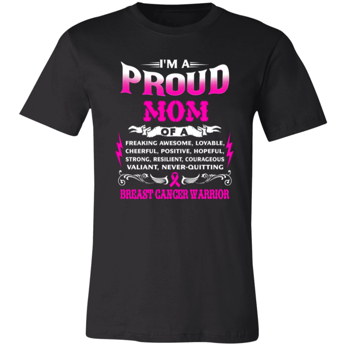 Proud Mom Unisex Jersey Short-Sleeve T-Shirt