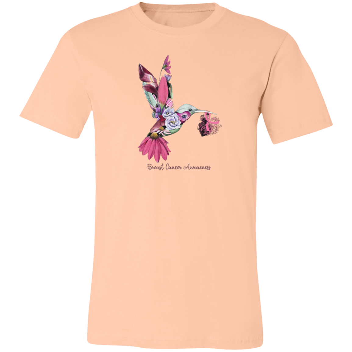 Pink Bird Unisex Jersey Short-Sleeve T-Shirt