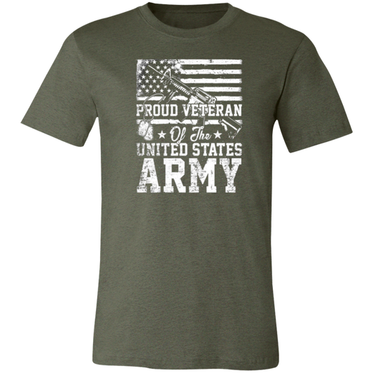 Proud Veteran (2) Unisex Jersey Short-Sleeve T-Shirt