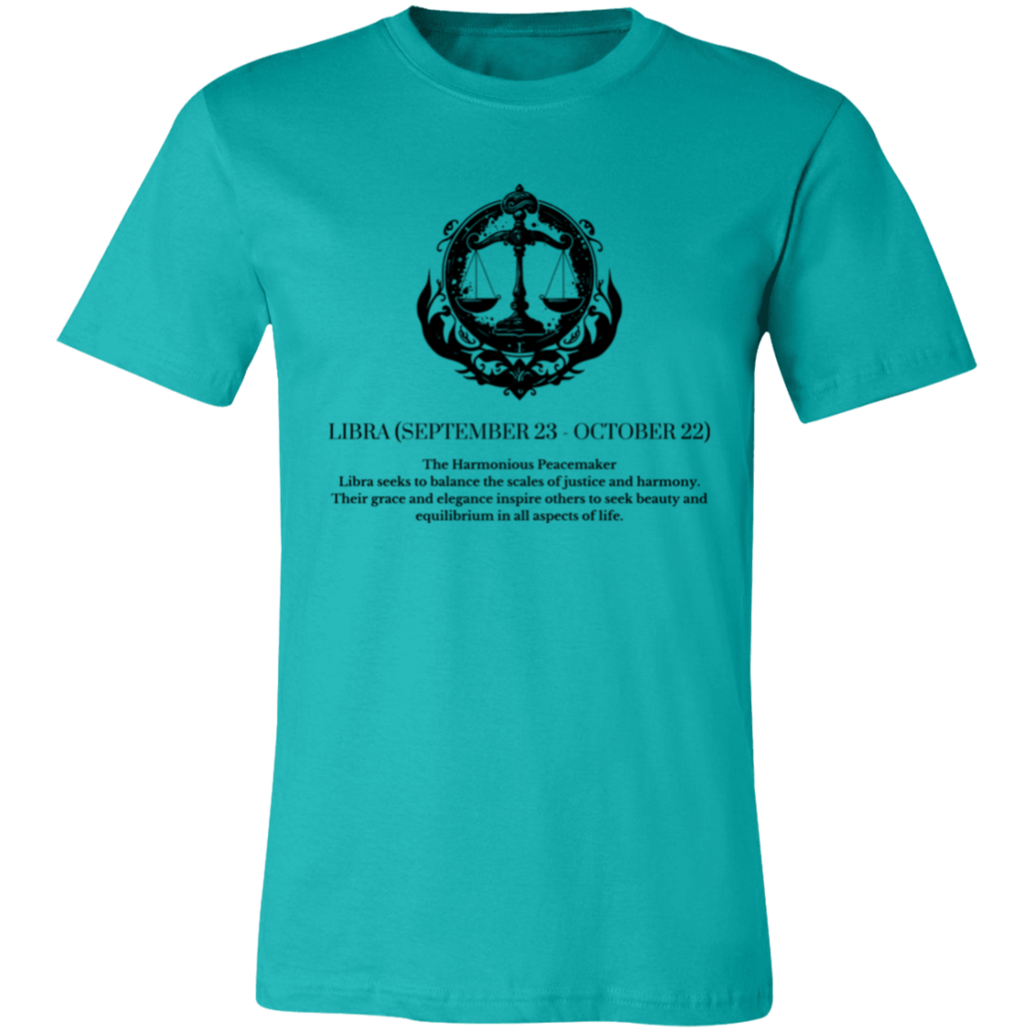 Zodiac Libra Unisex Jersey Short-Sleeve T-Shirt