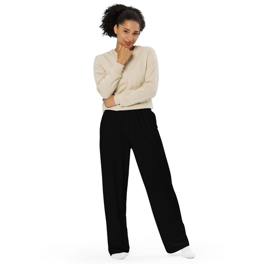 Carmel Signature Easy unisex wide-leg pants (Black)