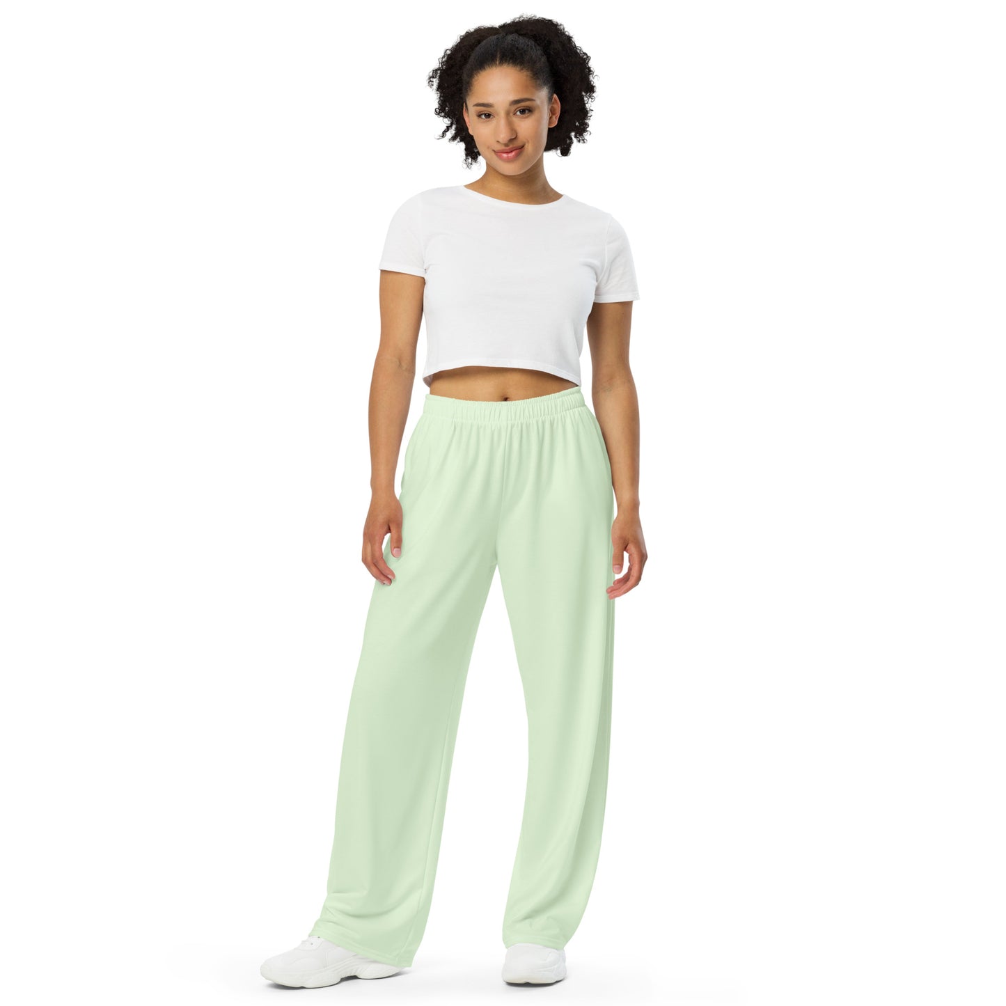 Carmel Signature Easy unisex wide-leg pants (Mint)