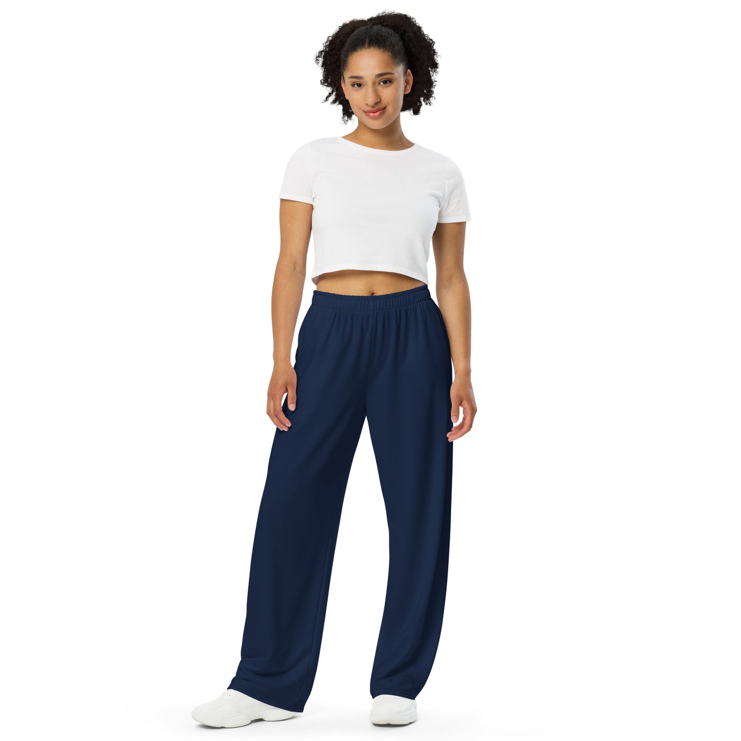 Carmel Signature Easy unisex wide-leg pants (Navy)