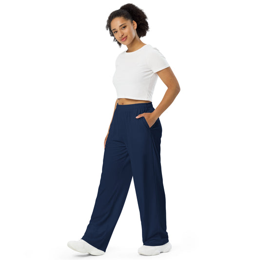 Carmel Signature Easy unisex wide-leg pants (Navy)