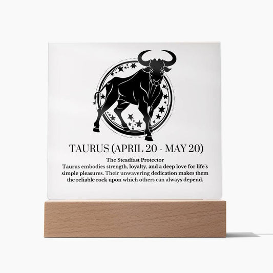 Lamp Taurus (April 20 - May 20) Strength and Reliability in Every Detail! (2)