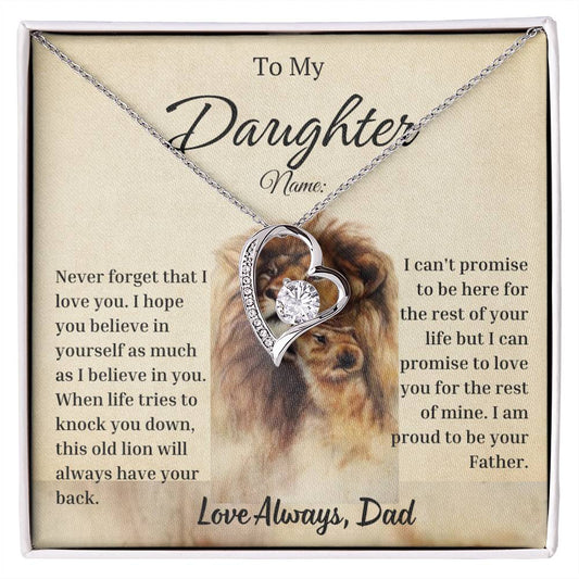 Unbreakable Love, The Father's Gift - The Love Knot Necklace