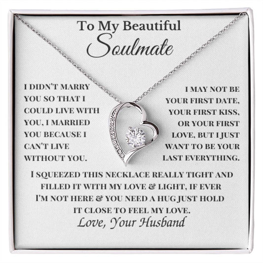 My Beautiful Soulmate Forever Love Necklace