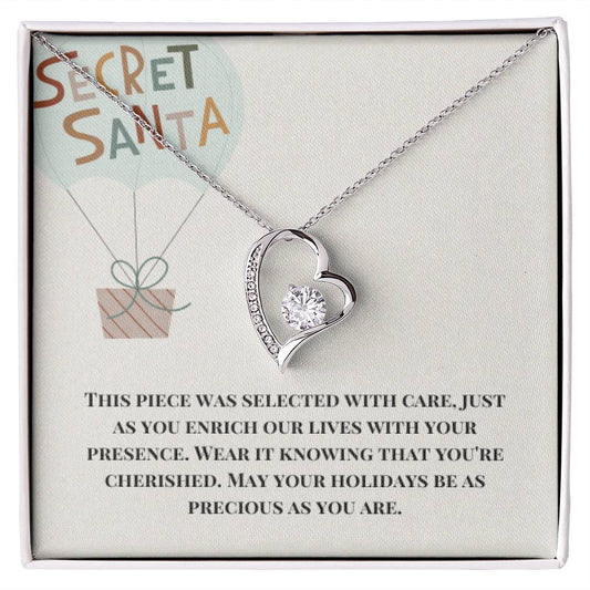 Secret Santa  Forever Love Necklace