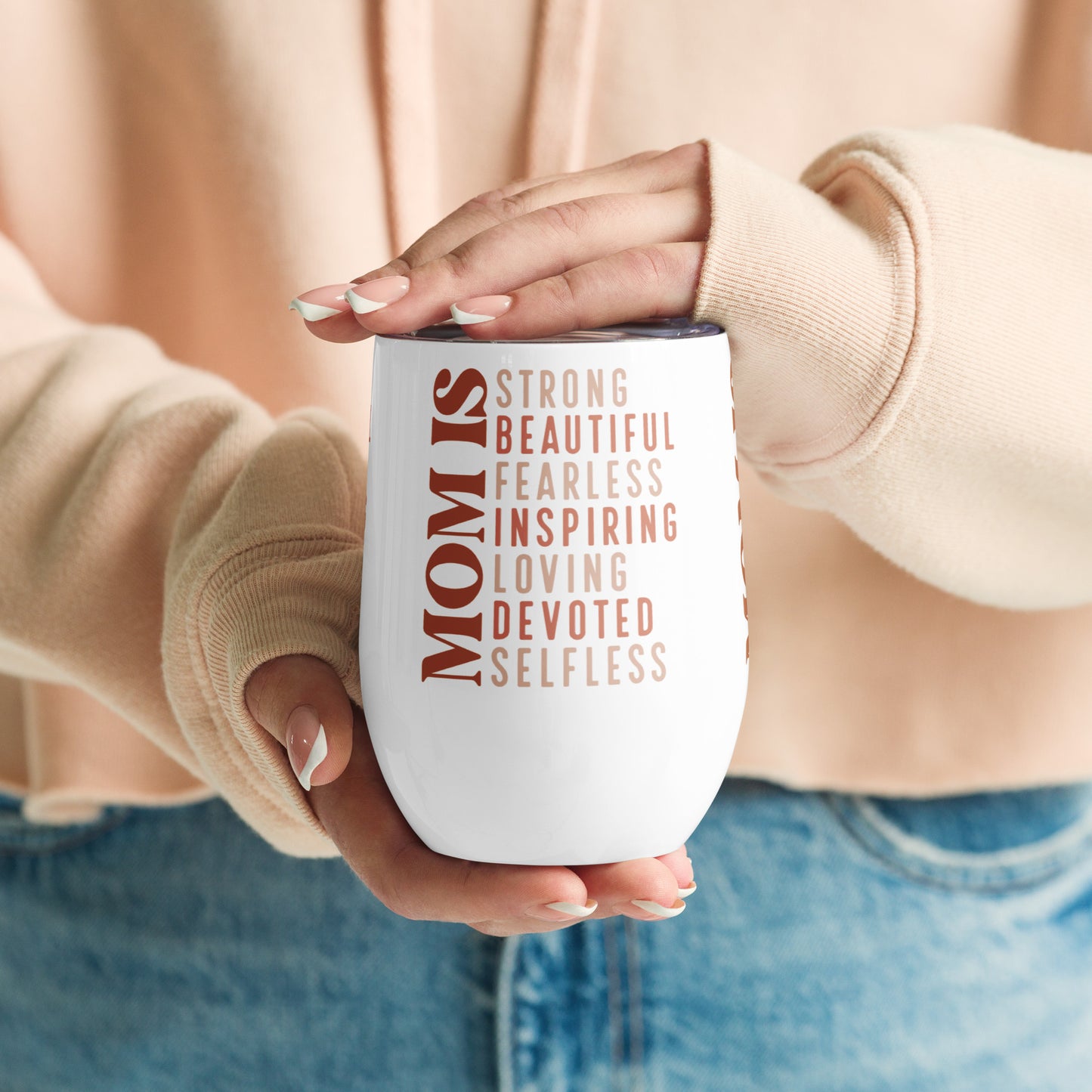 Mom Wine tumbler