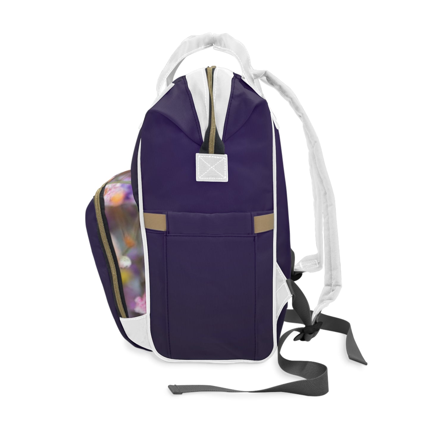 Multifunctional Diaper Backpack (Purple)