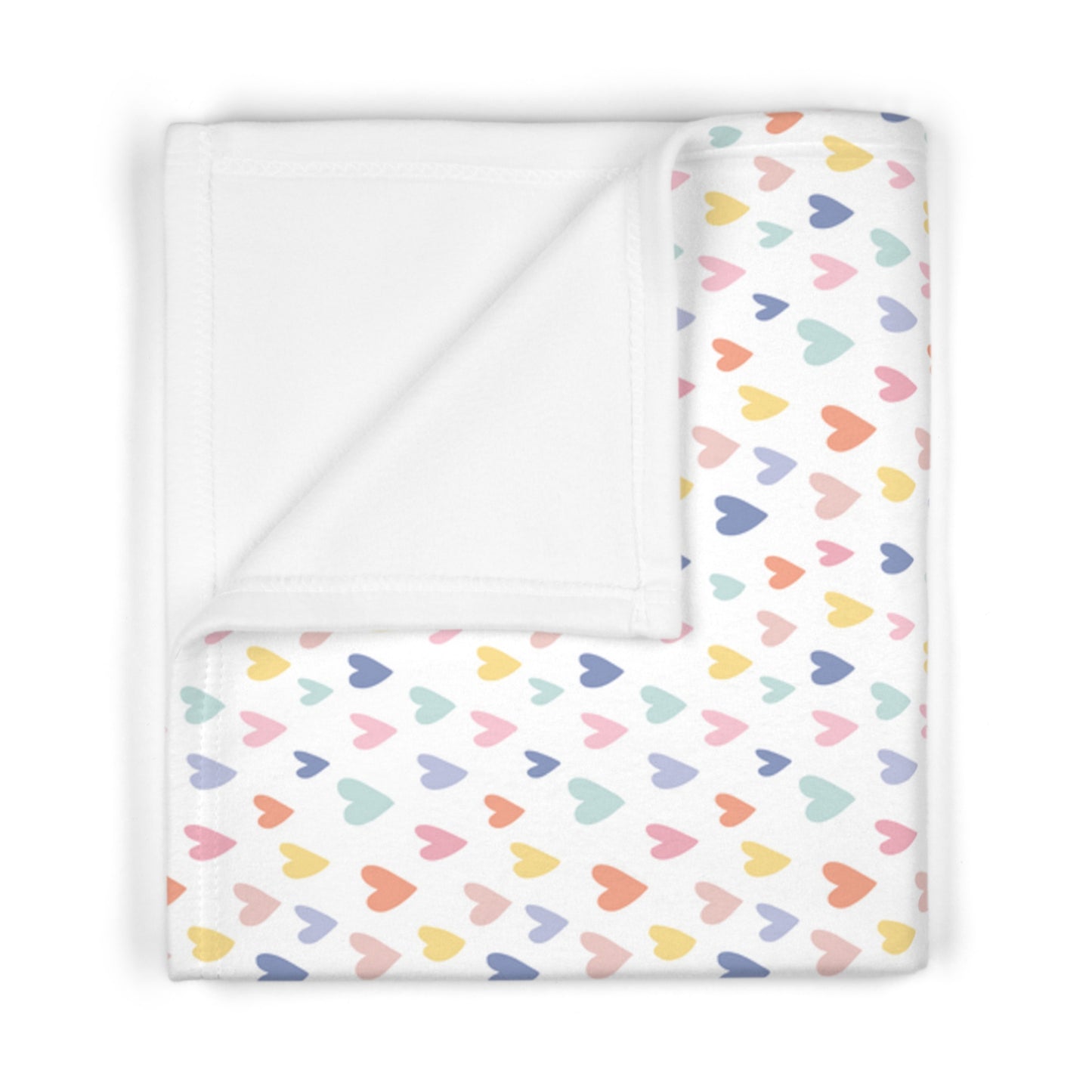 Baby Heart Soft Fleece Baby Blanket