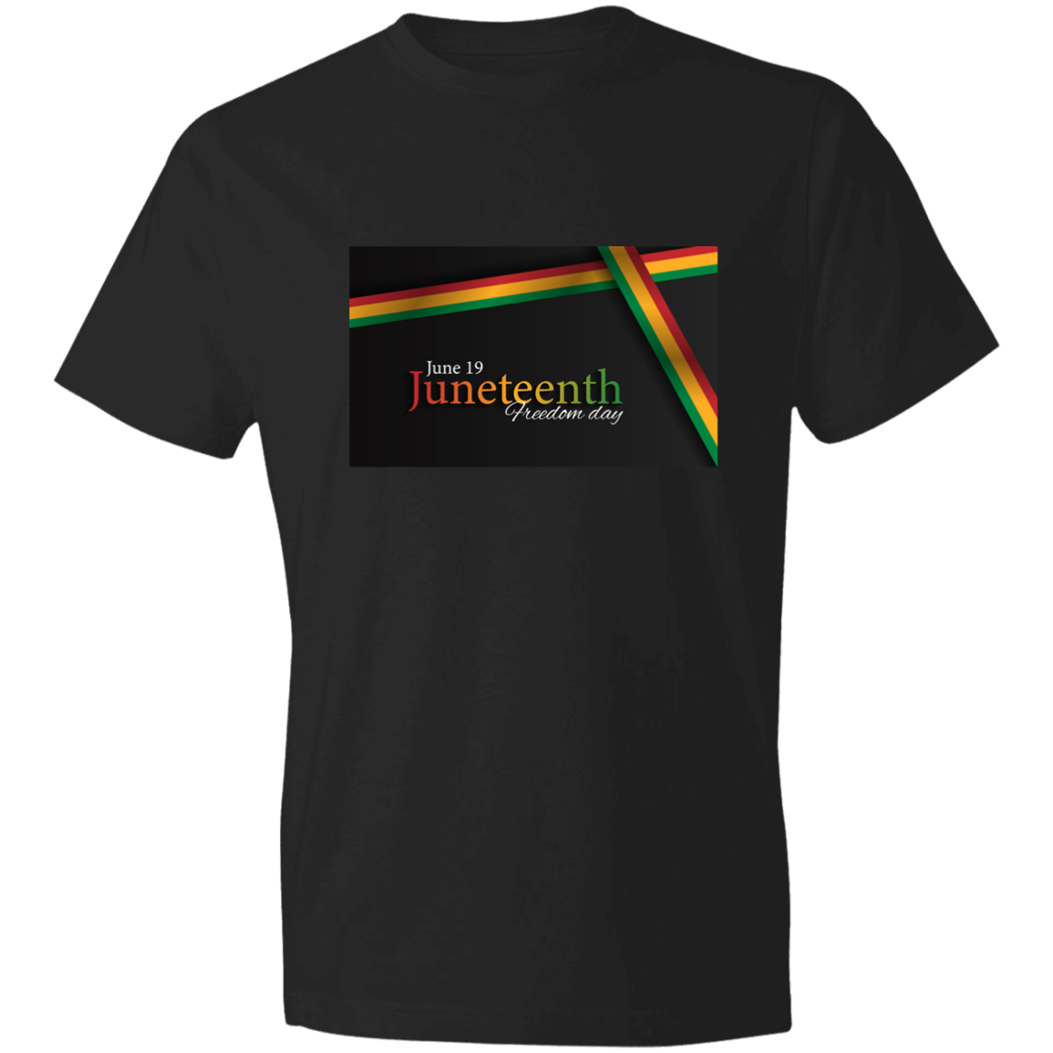 Juneteenth  T-Shirt 980 Lightweight T-Shirt 4.5 oz