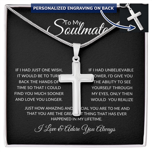 Personalized Stainless Steel Cross