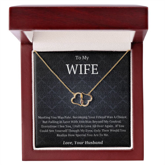 To My Wife Everlasting Love Necklace