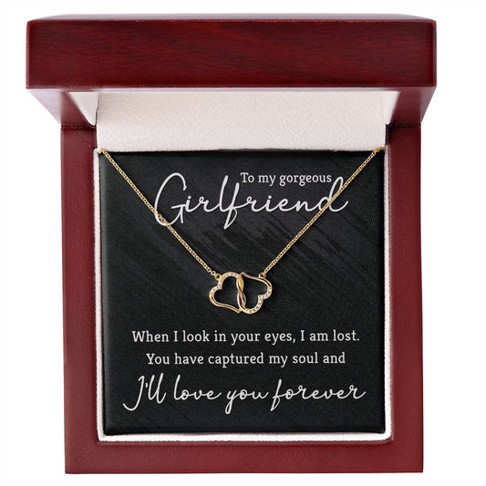 To My Gorgeous Girlfriend Personalized Name Necklace