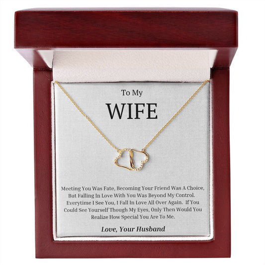 Everlasting Love Necklace To My Wife