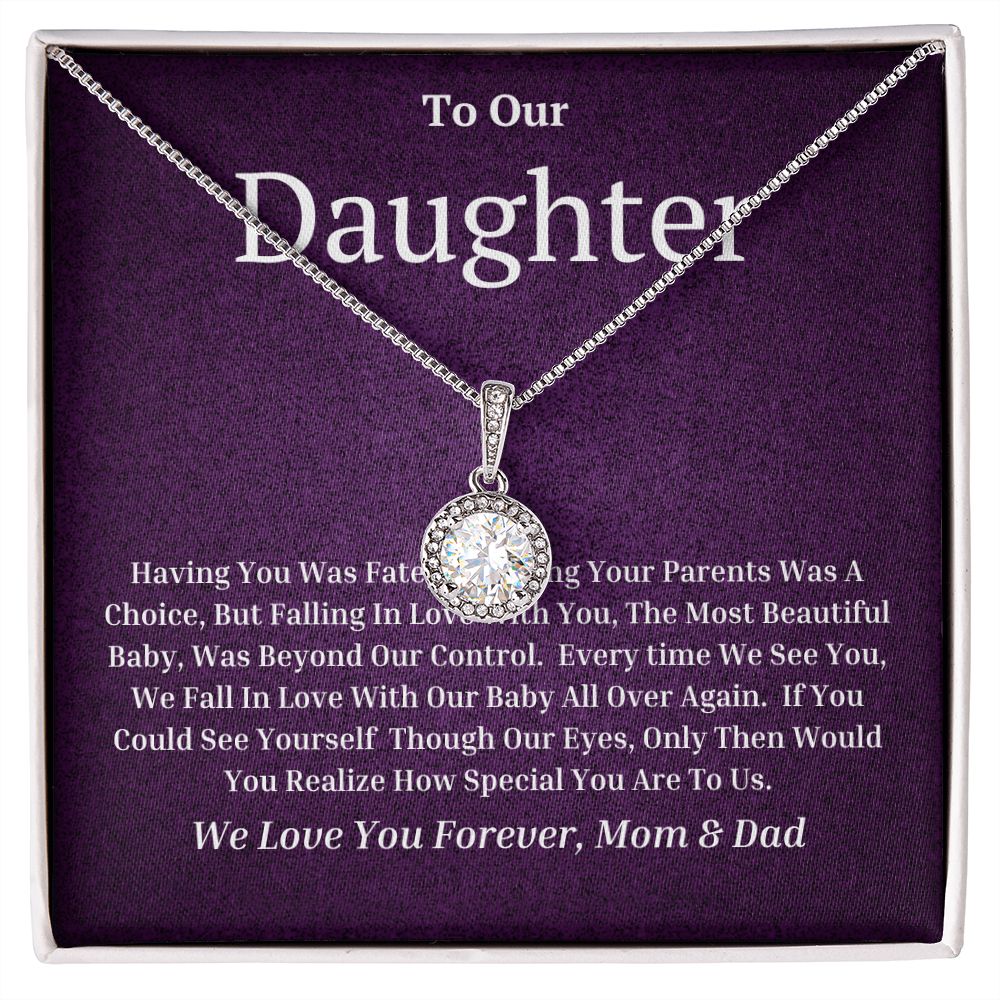 To Our Daughter Eternal Hope Necklace