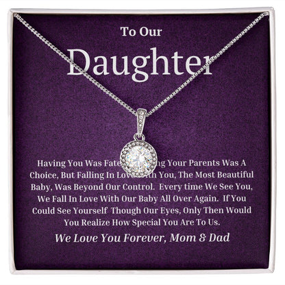 To Our Daughter Eternal Hope Necklace